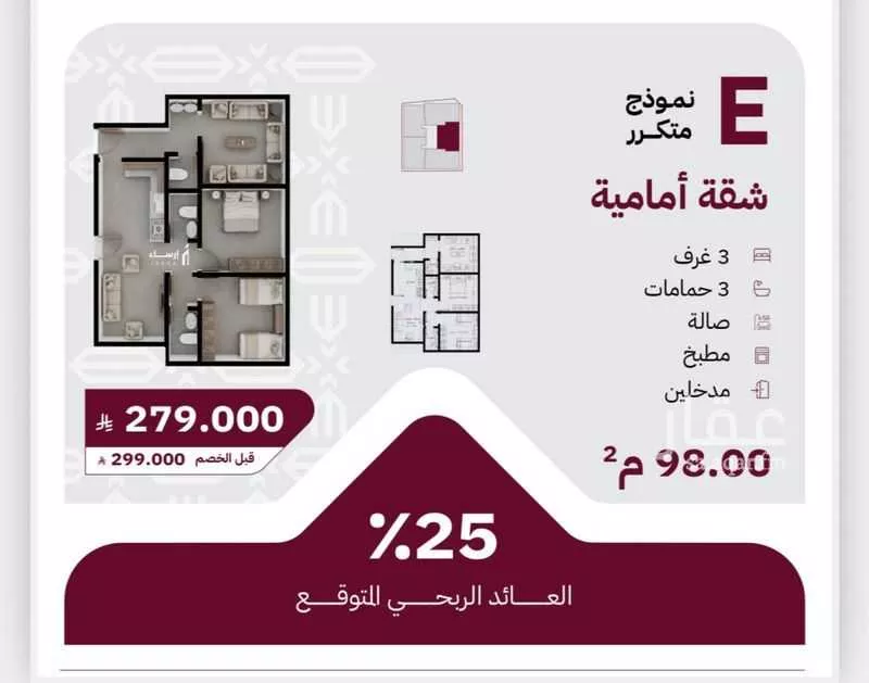 شقة 3 غرف في بريمان، جدة 2