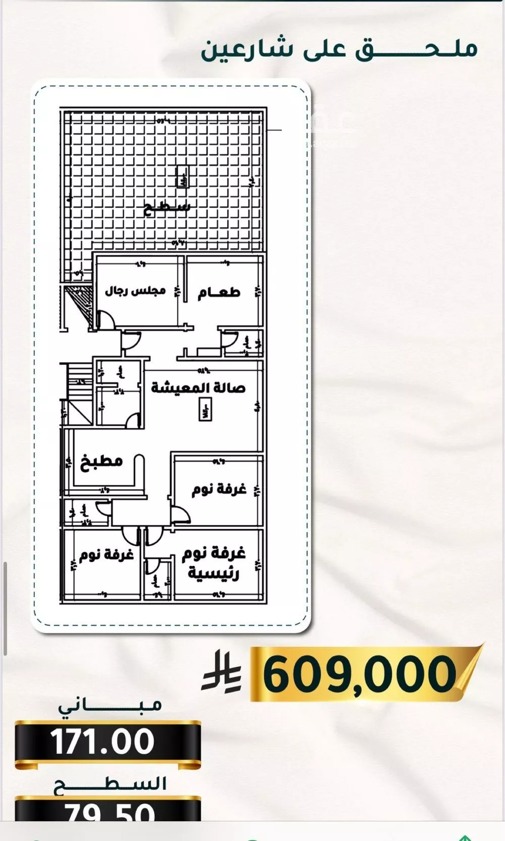 3 bedroom apartment in Al Thaghr, Jeddah 7