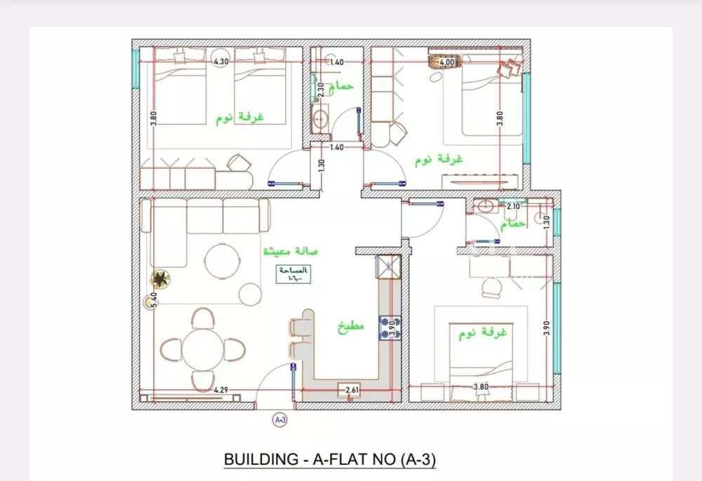 2 bedroom apartment in Al Fayha, Jeddah 15