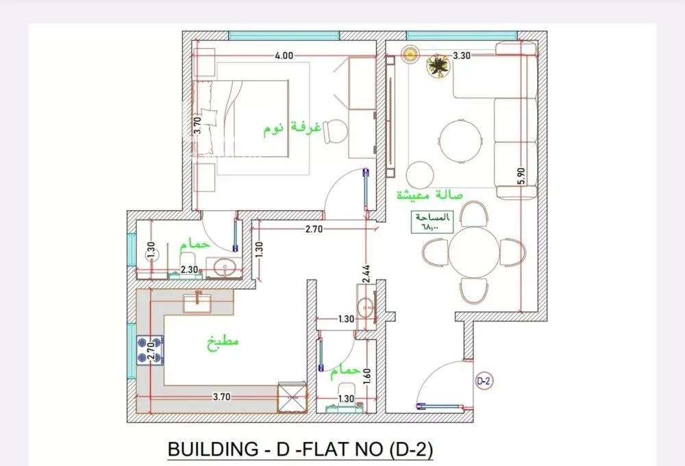 2 bedroom apartment in Al Fayha, Jeddah 4