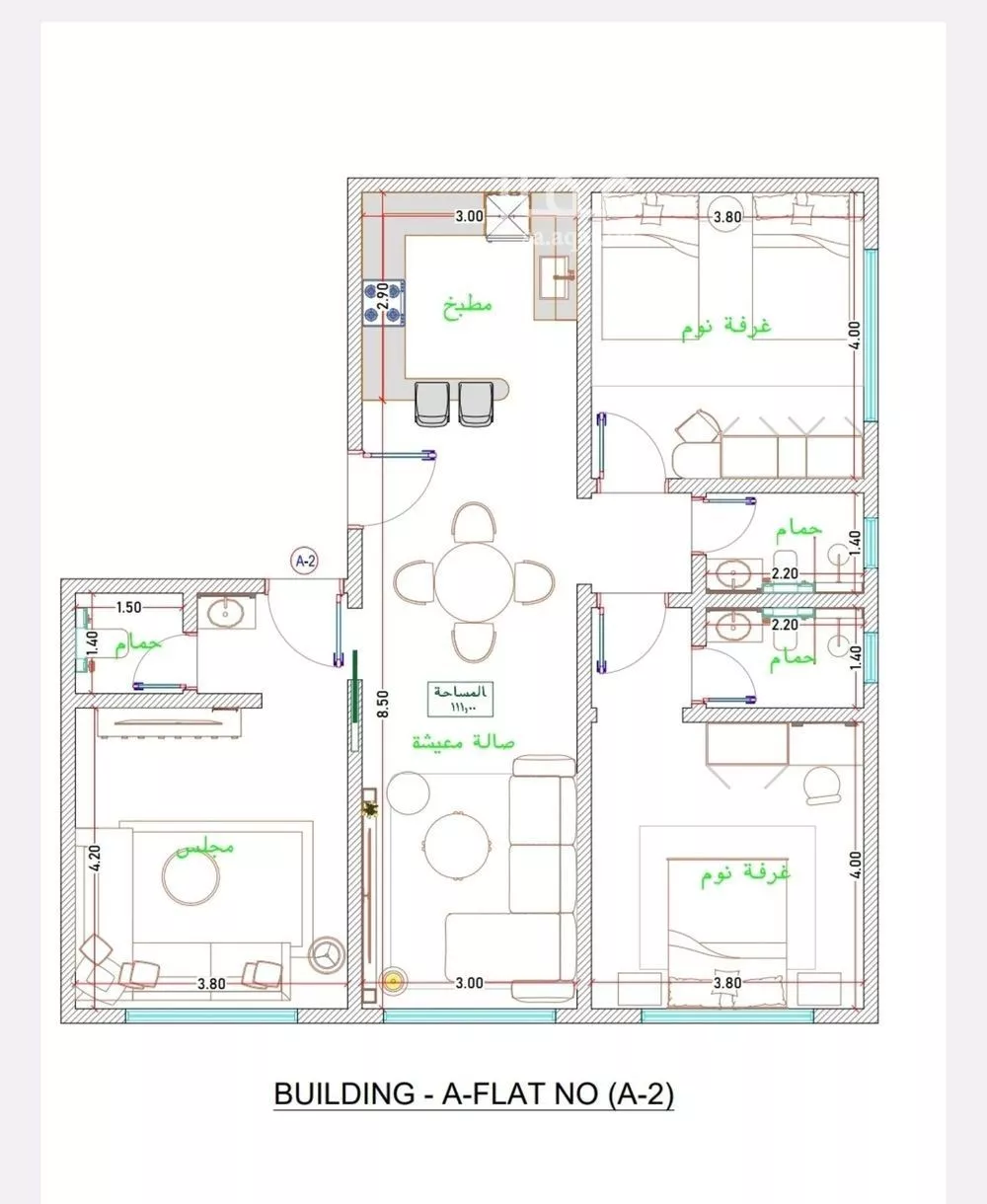 2 bedroom apartment in Al Fayha, Jeddah 5