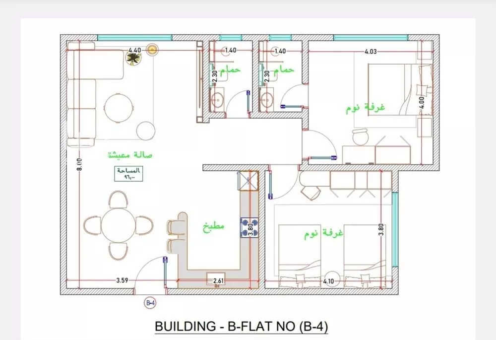 2 bedroom apartment in Al Fayha, Jeddah 7