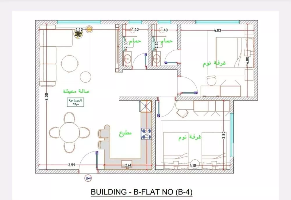 3 bedroom apartment in Al Fayha 18