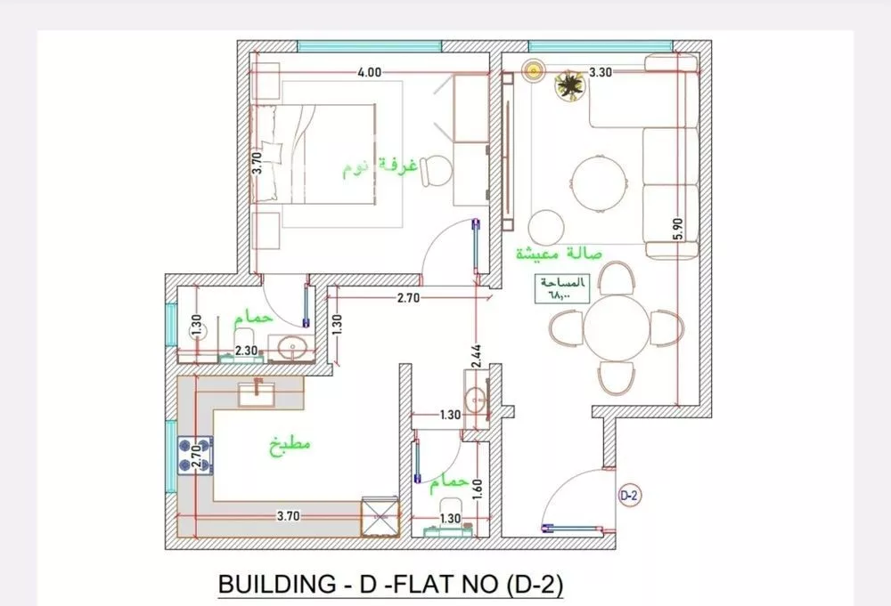 3 bedroom apartment in Al Fayha 3