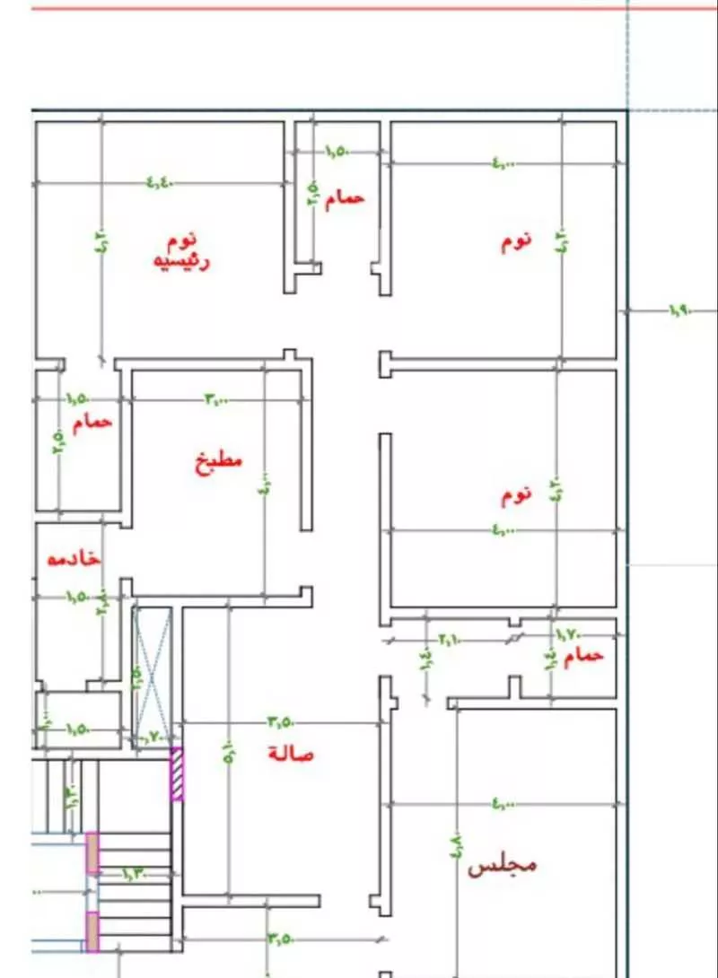 3 bedroom apartment in Al Nuzhah 8
