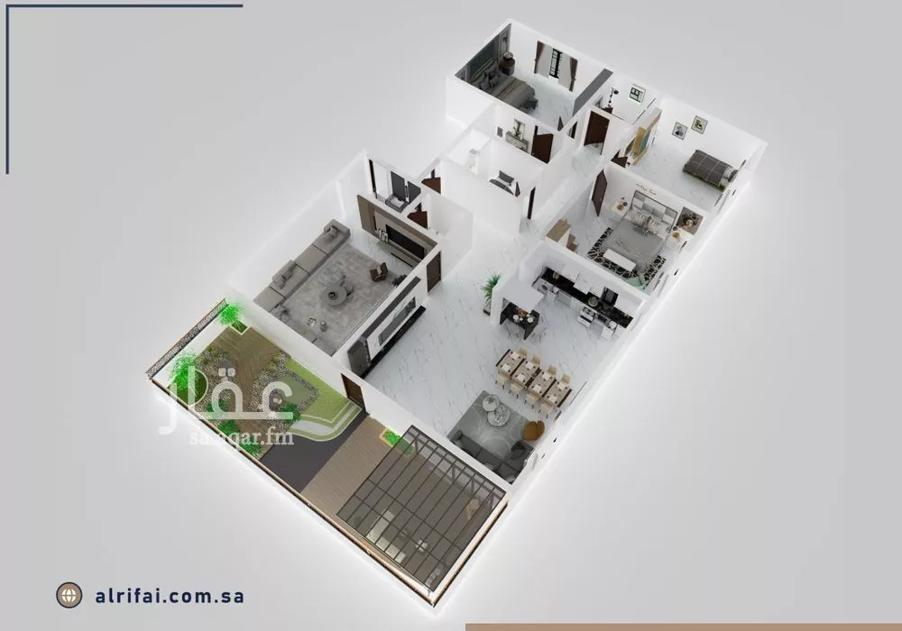 4 bedroom apartment in Al Rawdah 3