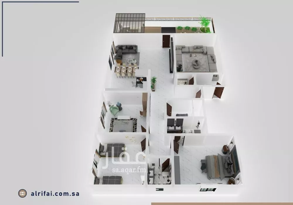 4 bedroom apartment in Al Rawdah 7