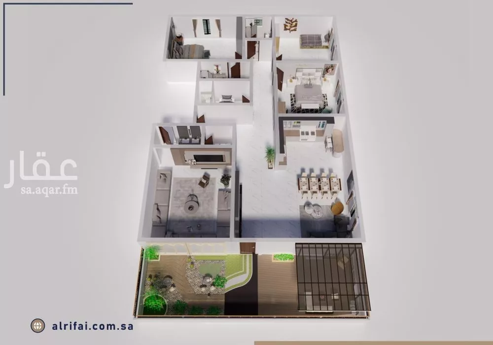 4 bedroom apartment in Al Rawdah 9