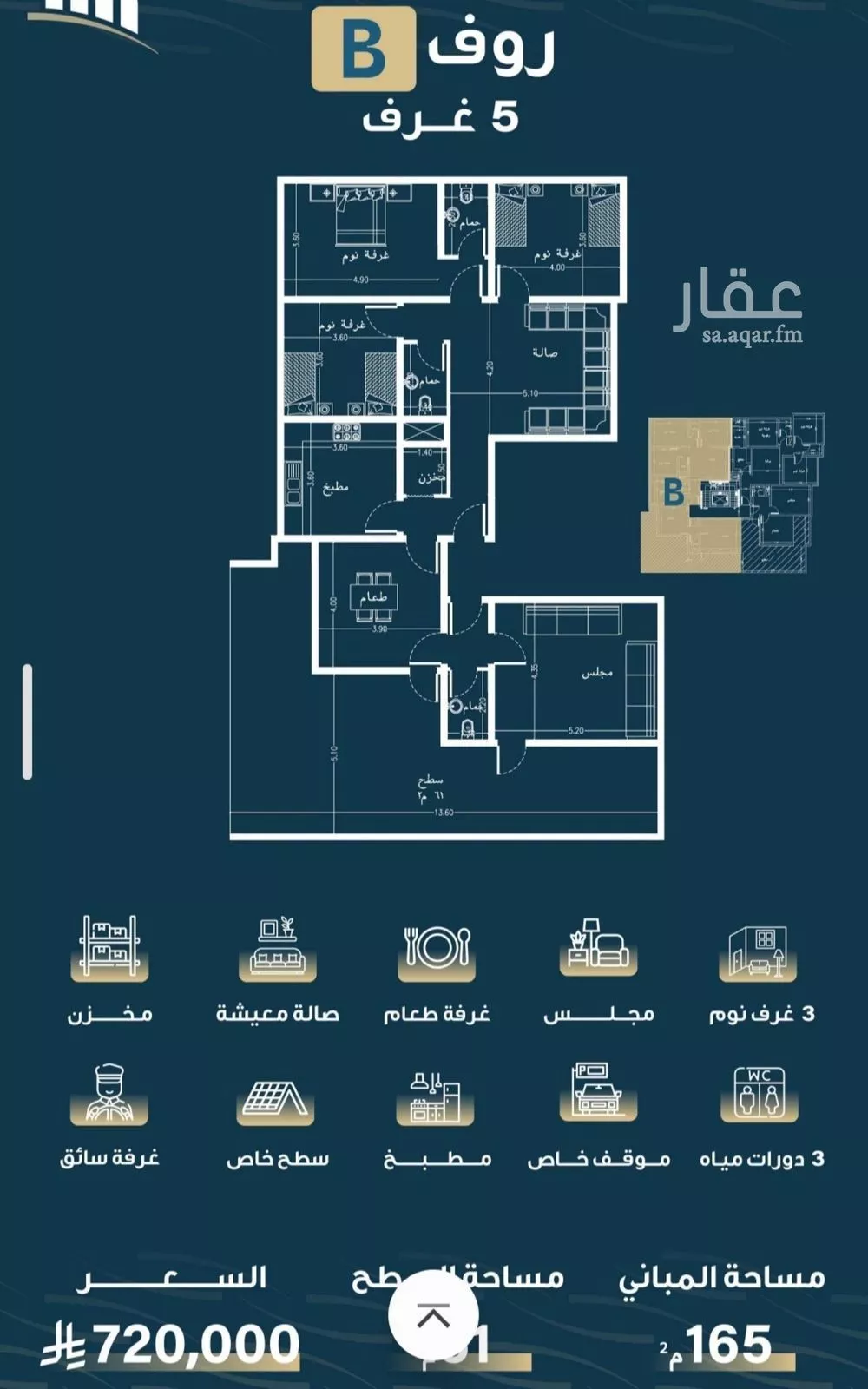 5 bedroom apartment in Al Naseem 3
