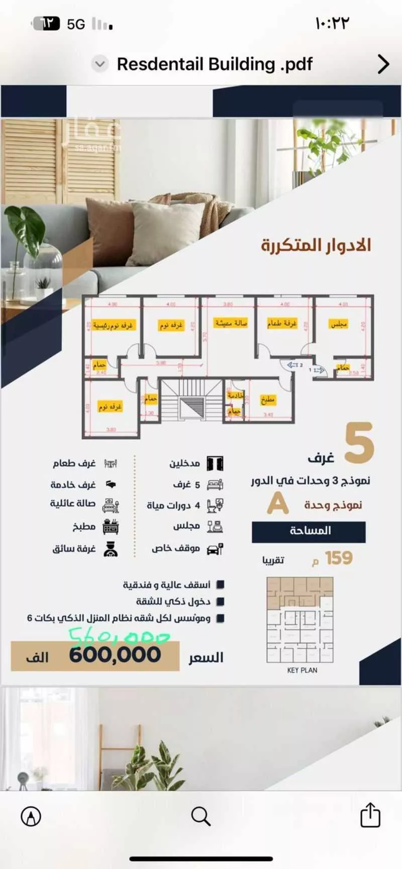 5 bedroom apartment in Ar Rayan 23