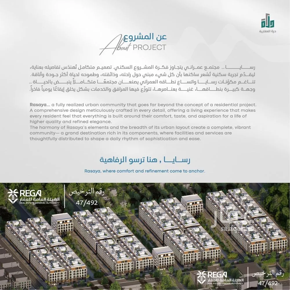 3 bedroom floor in Abhur South 7