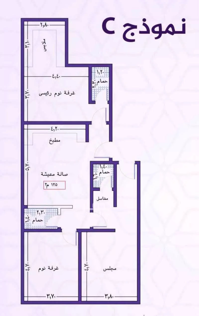 شقة 3 غرف في الفيحاء 3