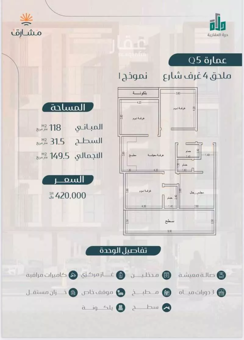 شقة 3 غرف في المريخ 19