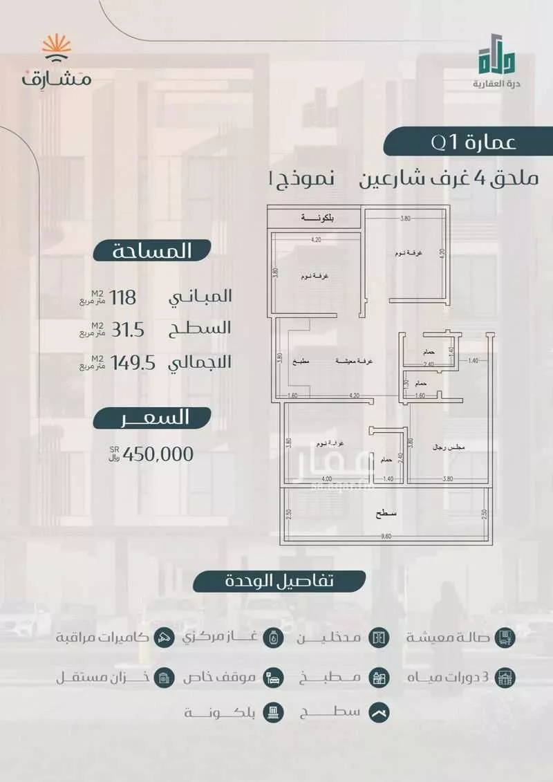 3 bedroom apartment in Muraykh, Jeddah 19