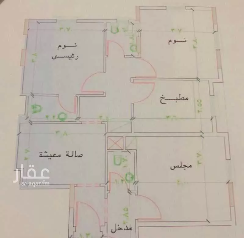شقة 3 غرف في المريخ 5