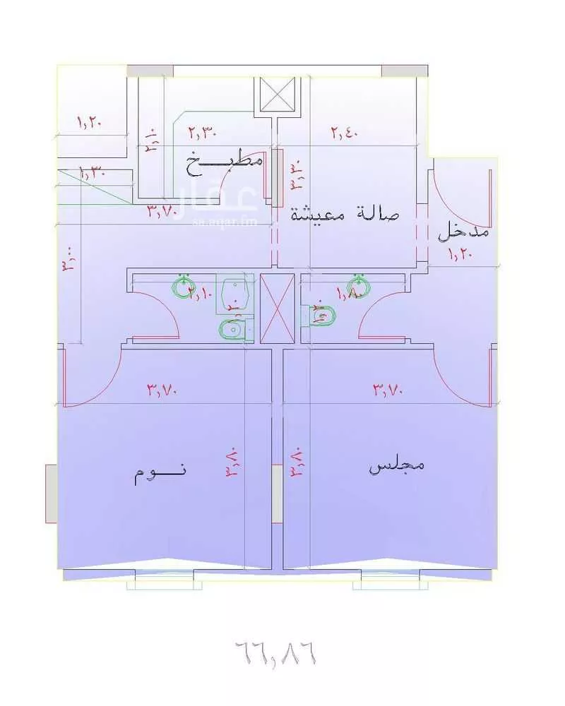 2 bedroom apartment in Muraykh 4