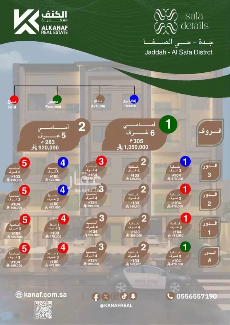 4 bedroom apartment in Al Safa 8