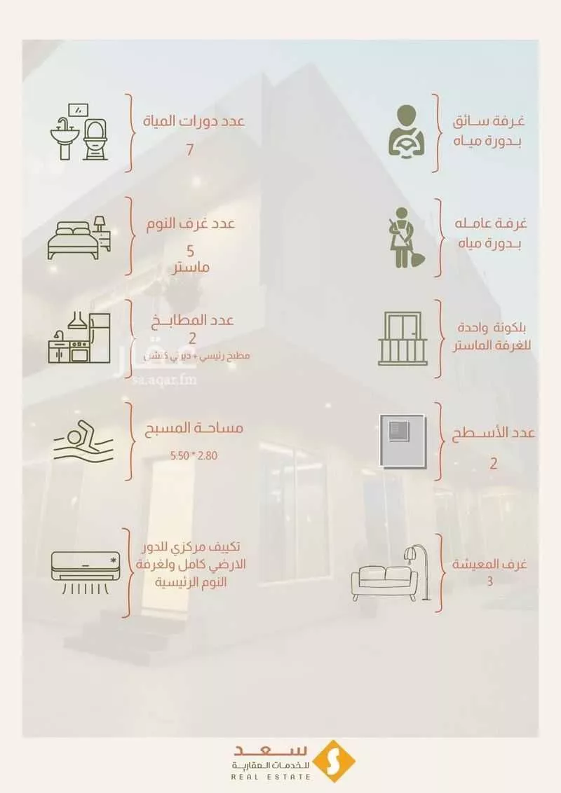5 bedroom villa in As Sadafah 5