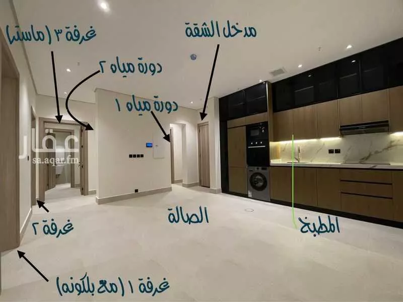 شقة 3 غرف في الربيع، الرياض 8