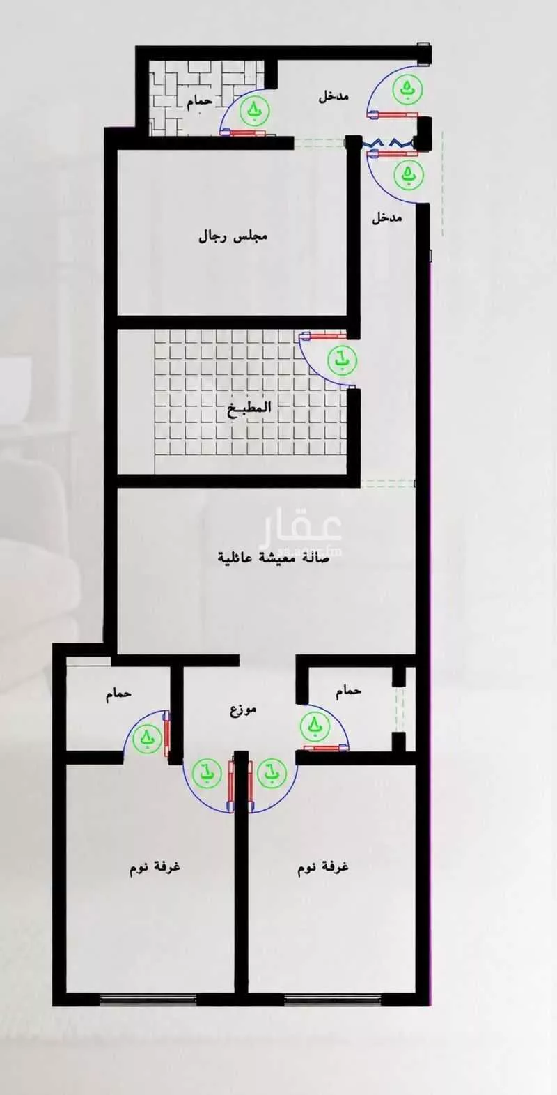 شقة في بطحاء قريش
