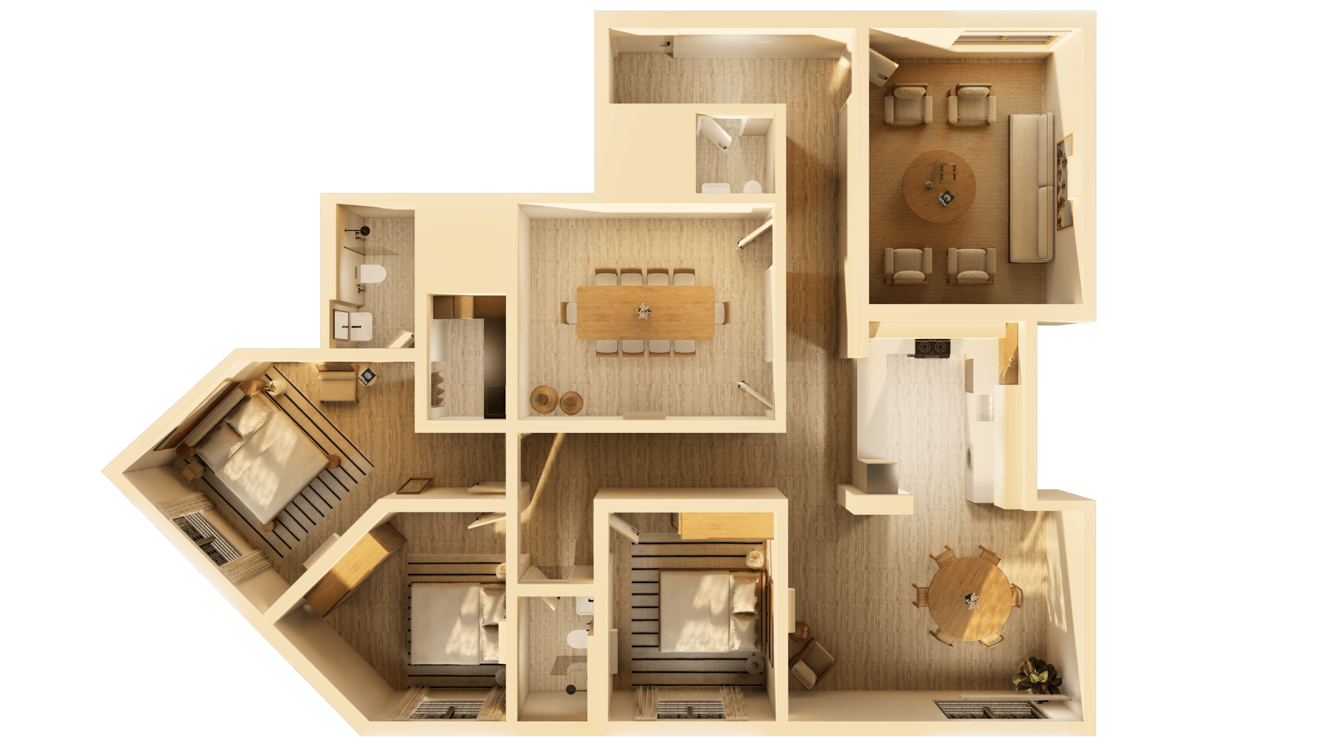 Sahra 3 Bedroom
