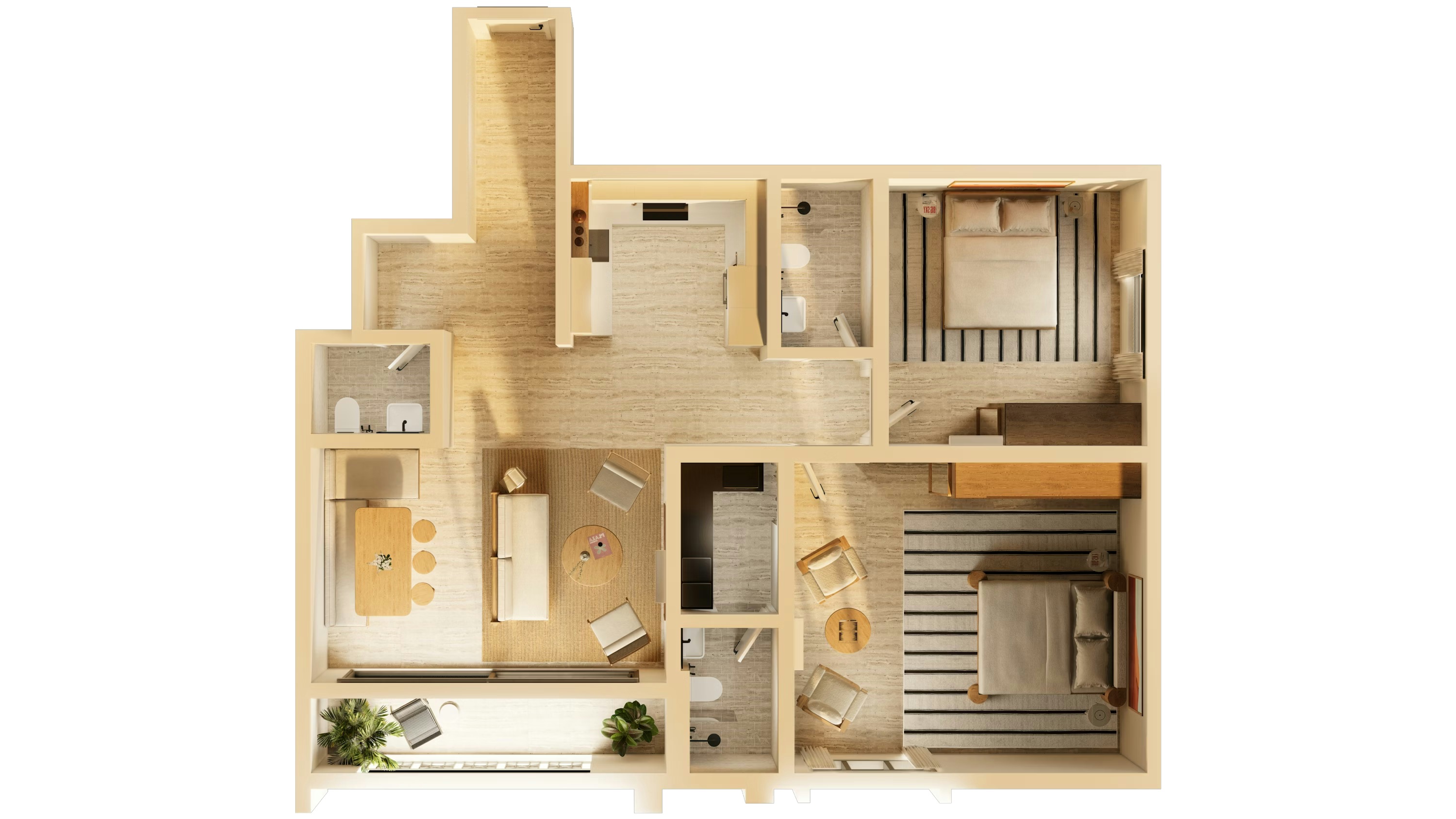 Tuwaiq 2 Bedroom
