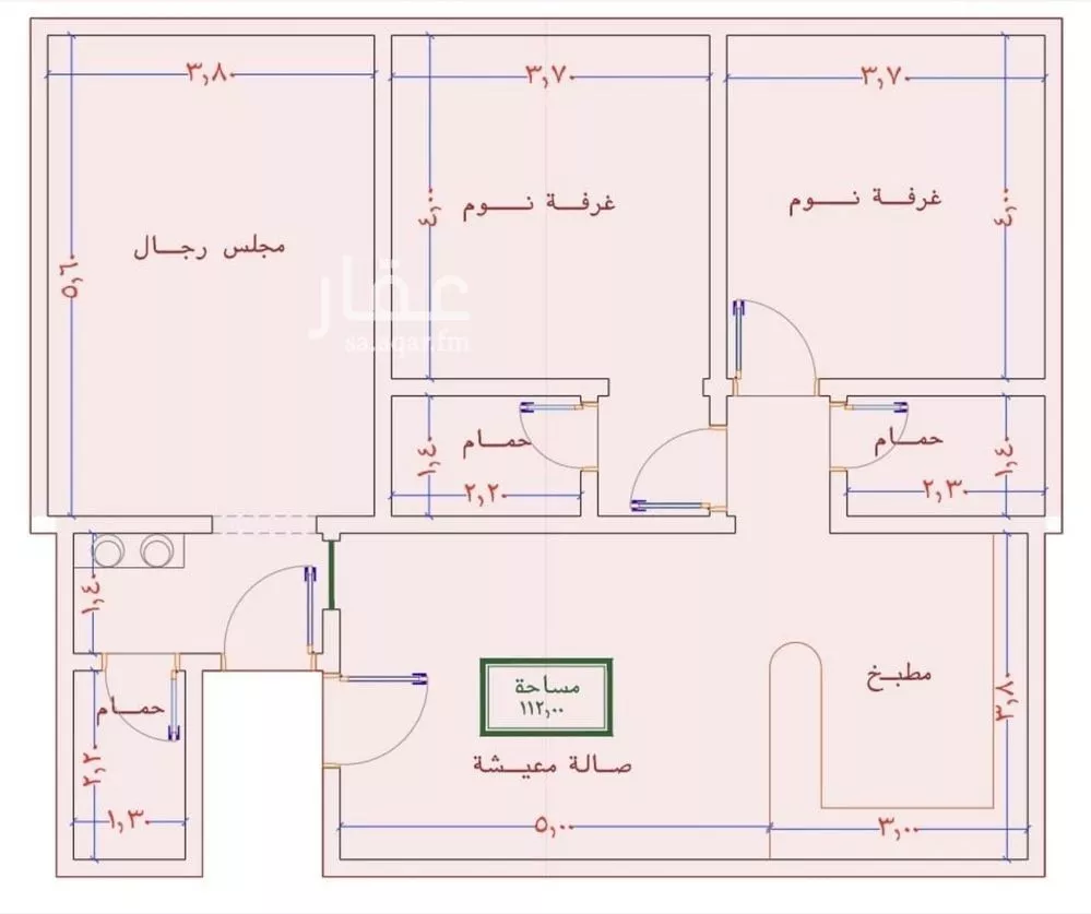 شقة 3 غرف في الصوارى 2