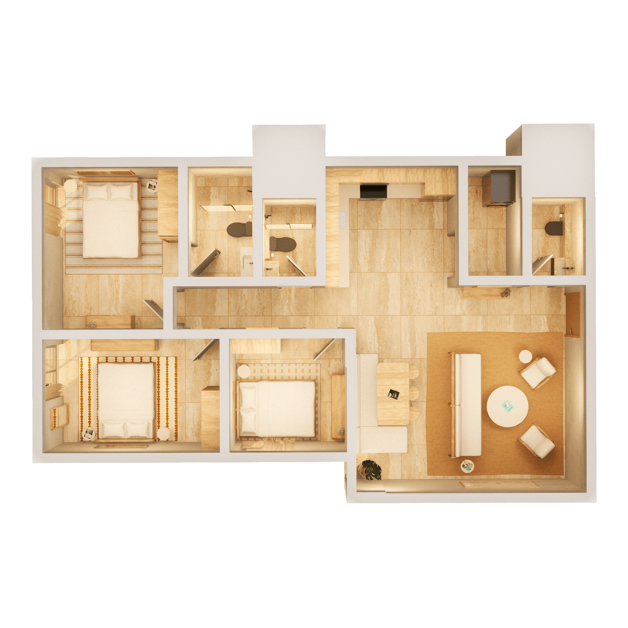 Wadi 3 Bedroom