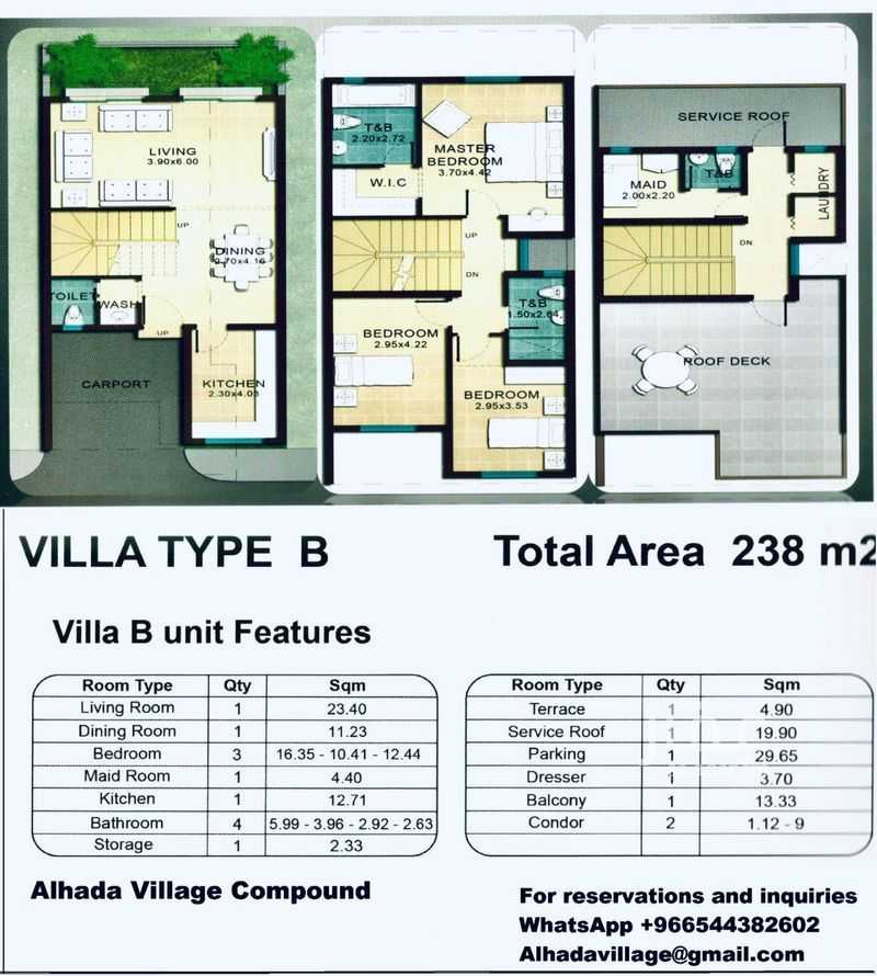 3 bedroom villa in Al Hada, Riyadh 7