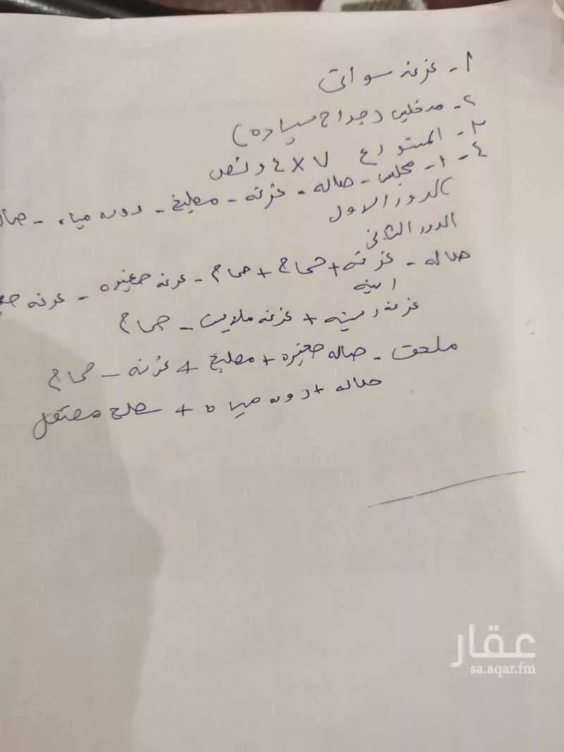 فيلا 10 غرف في طويق 4
