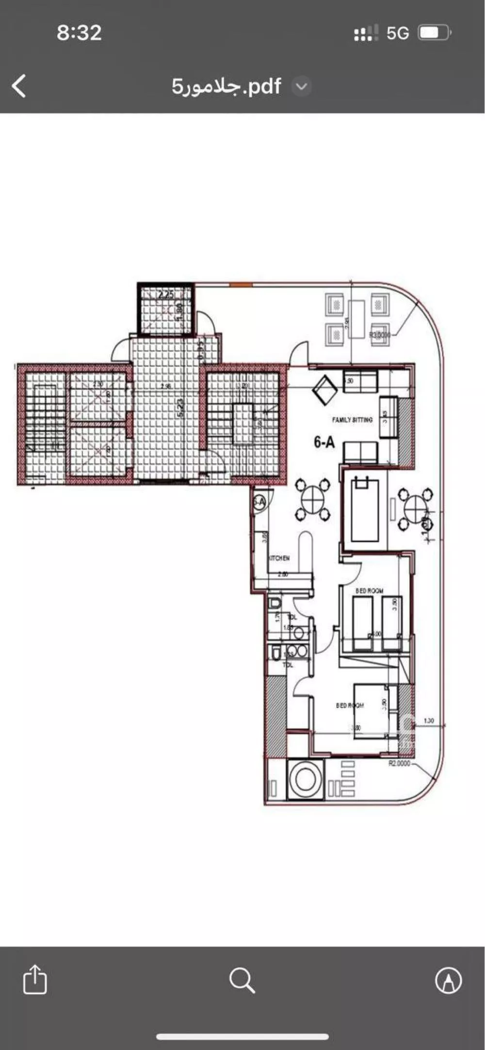 2 bedroom apartment in Al Sahafah 6