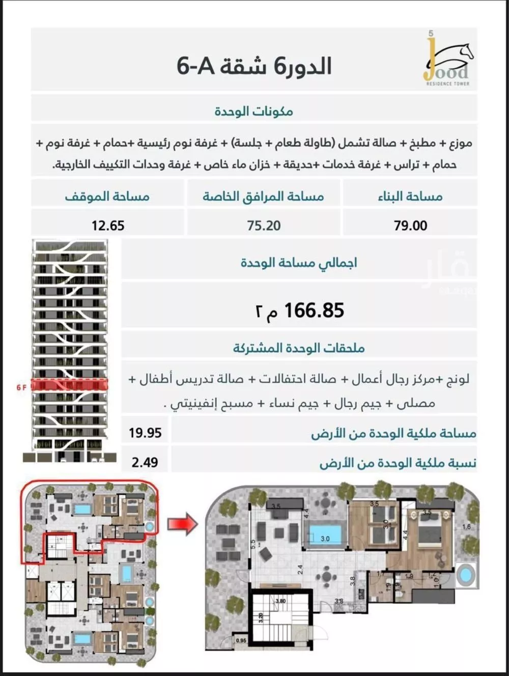 2 bedroom apartment in Al Sahafah 8