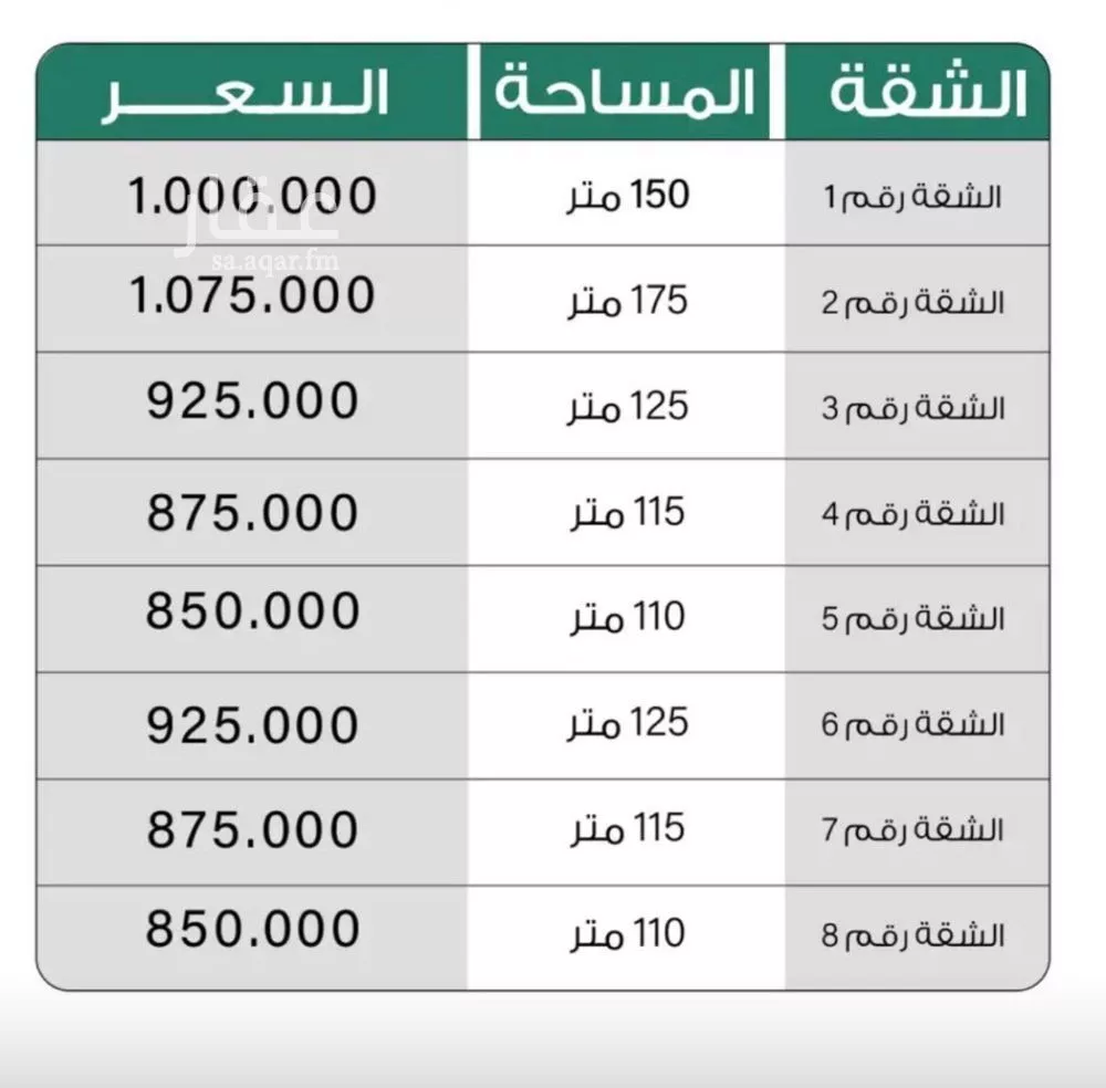 شقة 3 غرف في المهدية 10