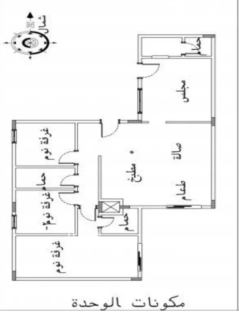 3 bedroom apartment in Al Narjis 12