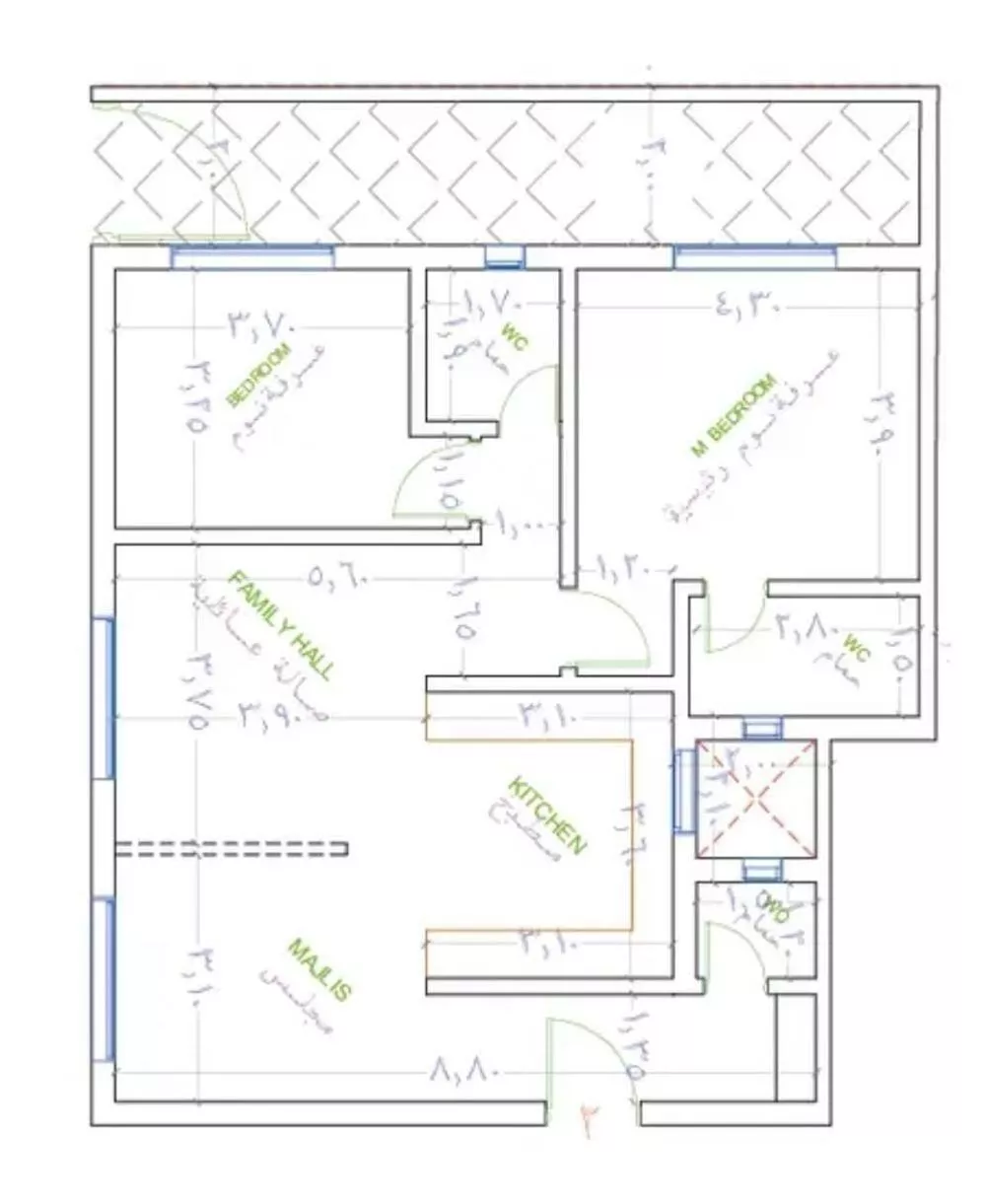 2 bedroom apartment in Al Malqa, Riyadh 11