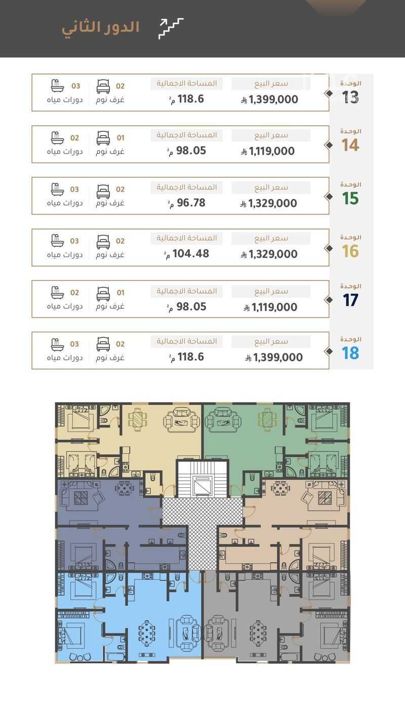 2 bedroom apartment in Hittin, Riyadh 25