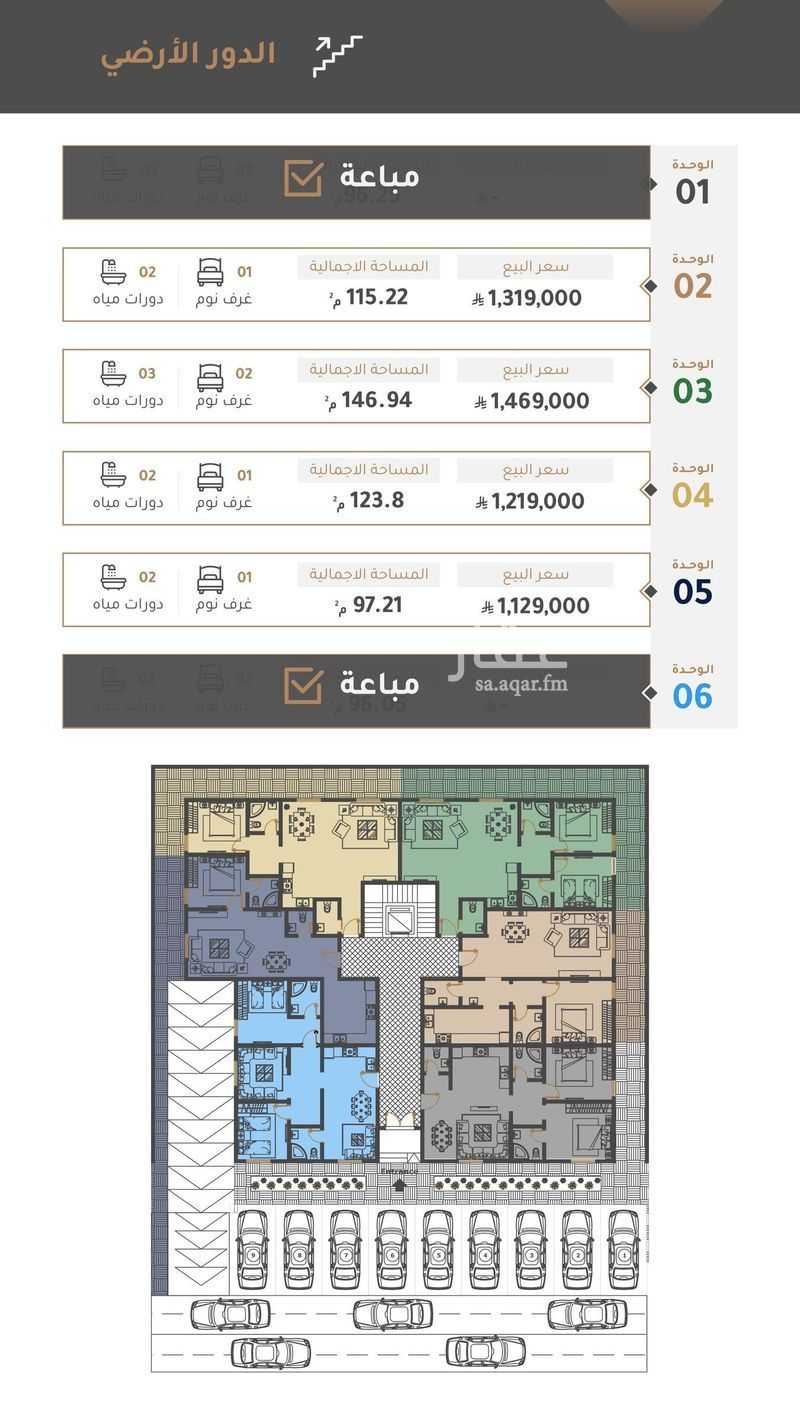 2 bedroom apartment in Hittin, Riyadh 23