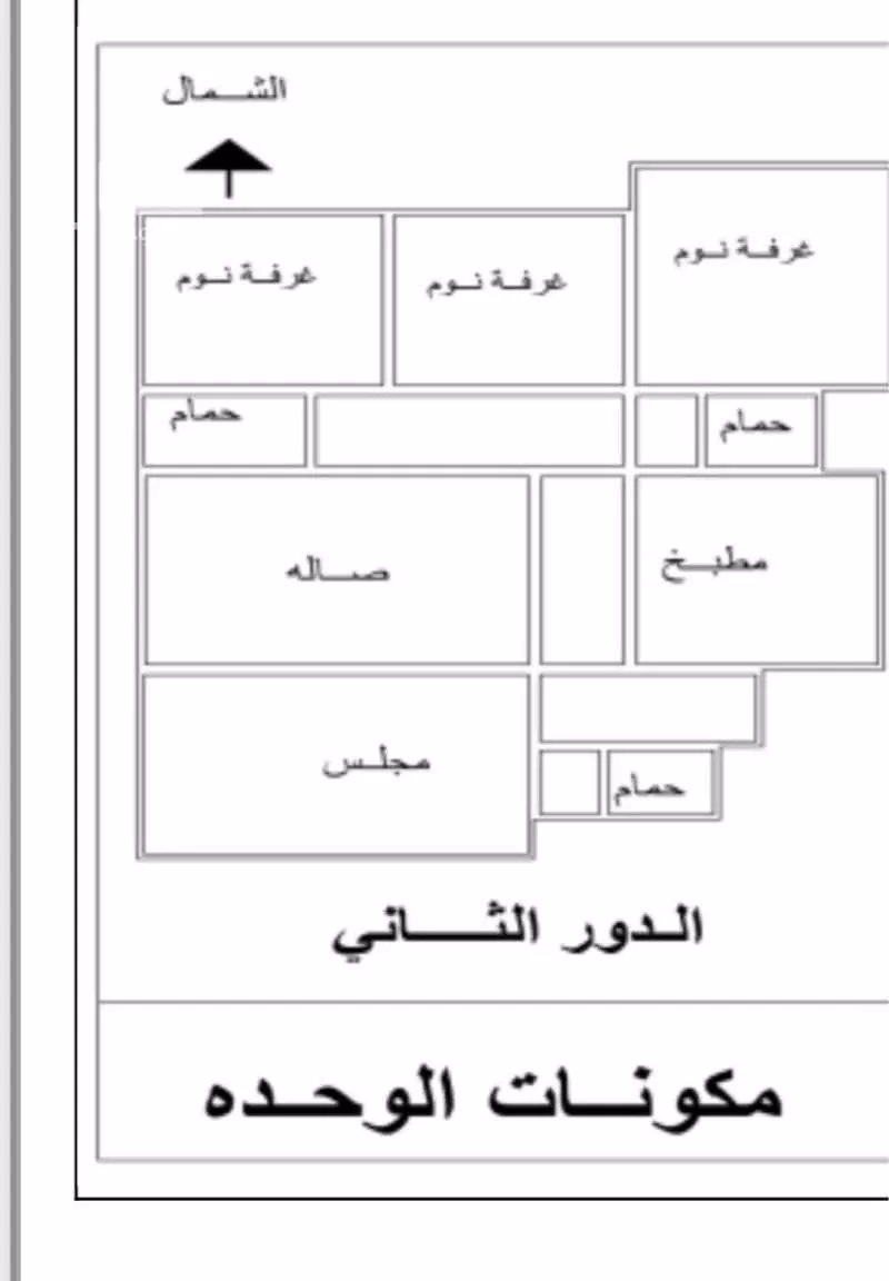 شقة 3 غرف في المونسية 9