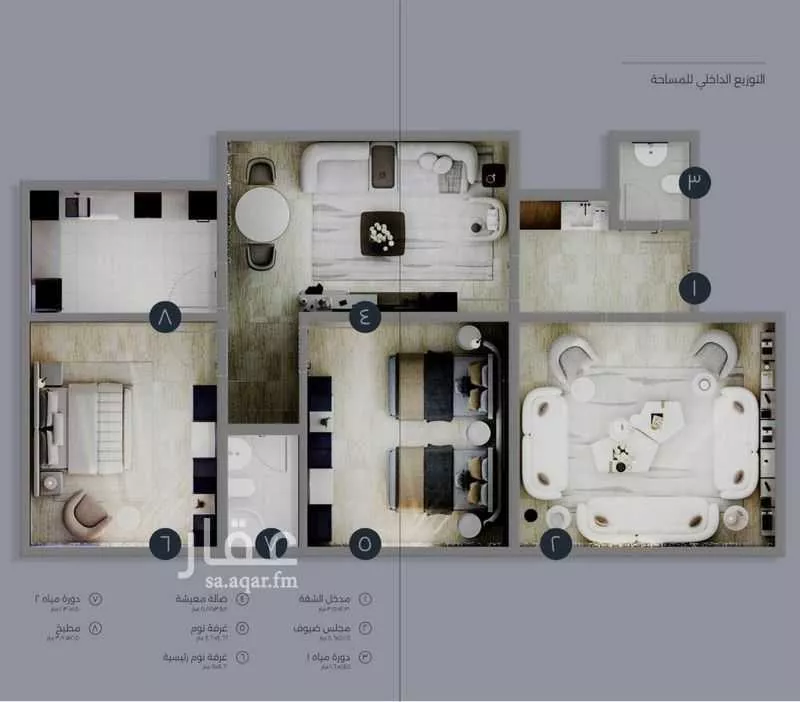 2 bedroom apartment in Al Badiah 5