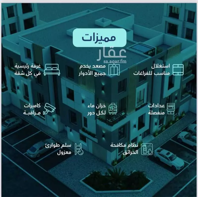 شقة 3 غرف في العارض 6