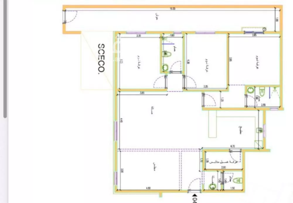 3 bedroom apartment in Al Aridh 5