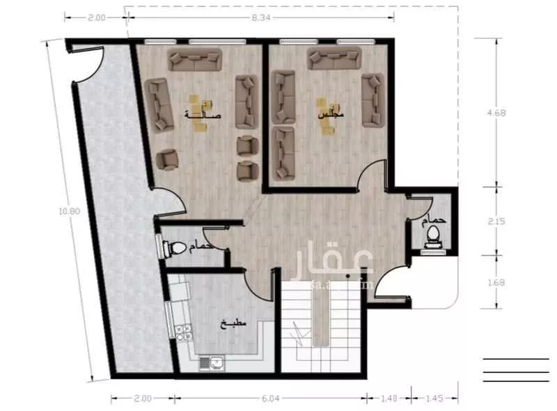 5 bedroom apartment in Tuwaiq 17