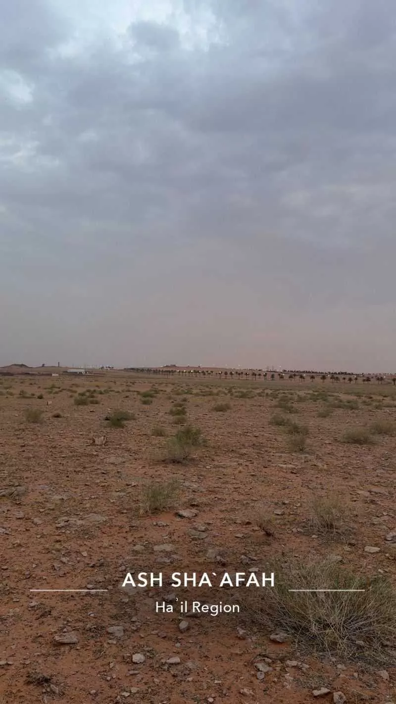land in An Nasim, Hail 12