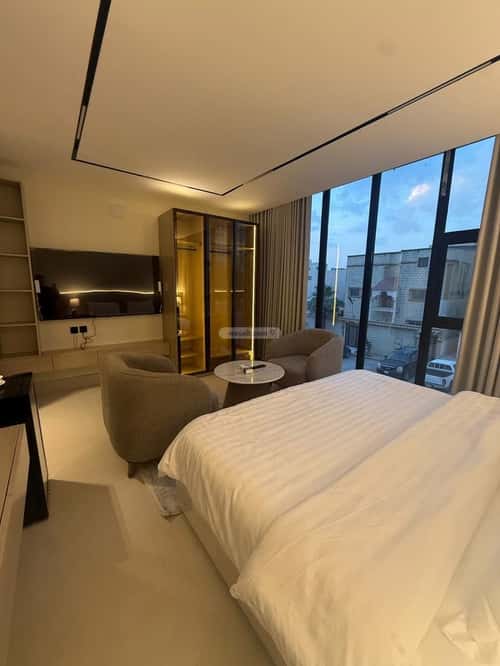 شقة 1 غرف في العقيق 4