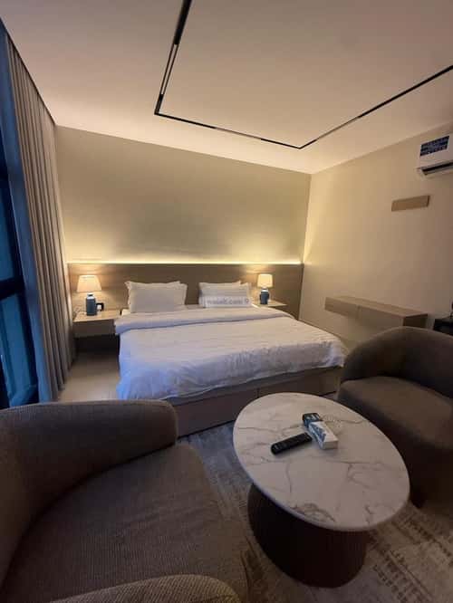 شقة 1 غرف في العقيق 5