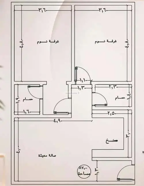 شقة 2 غرف في الصفاء، جدة 9
