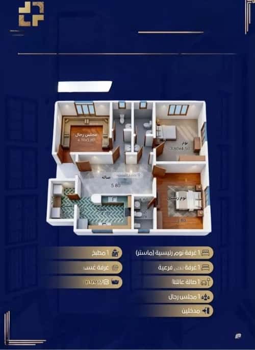 3 bedroom apartment in Mukhtat Al Musa, Jeddah 8