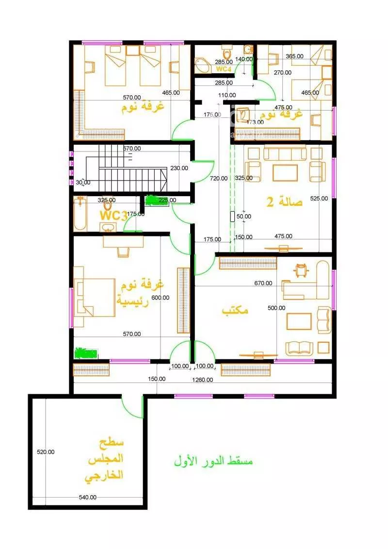 فيلا 6 غرف في الروضة، الدمام 2