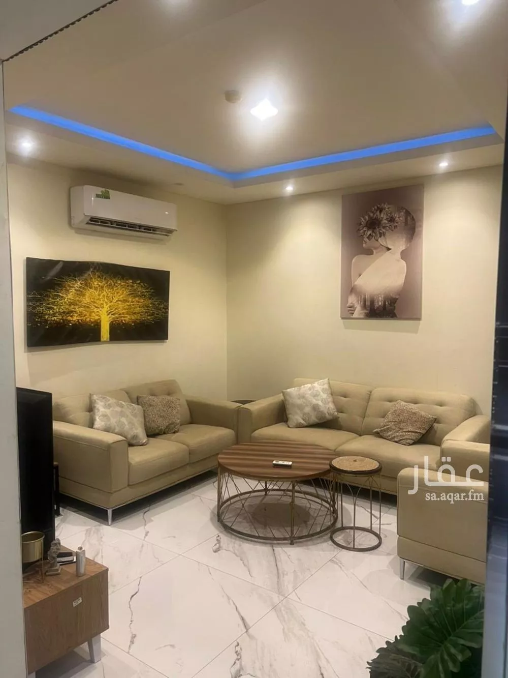 شقة 3 غرف في الملقا 1