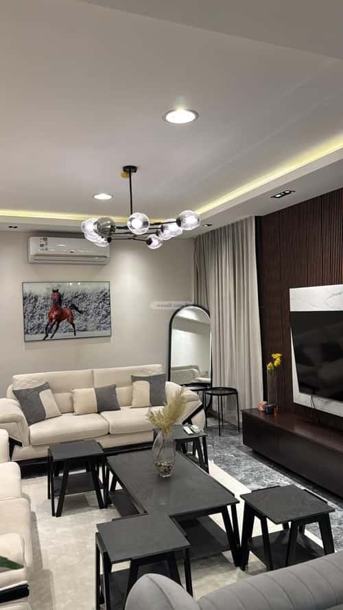 شقة 2 غرف في الملقا 1